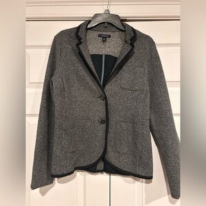 Lands' End Gray Tweed Women's Blazer